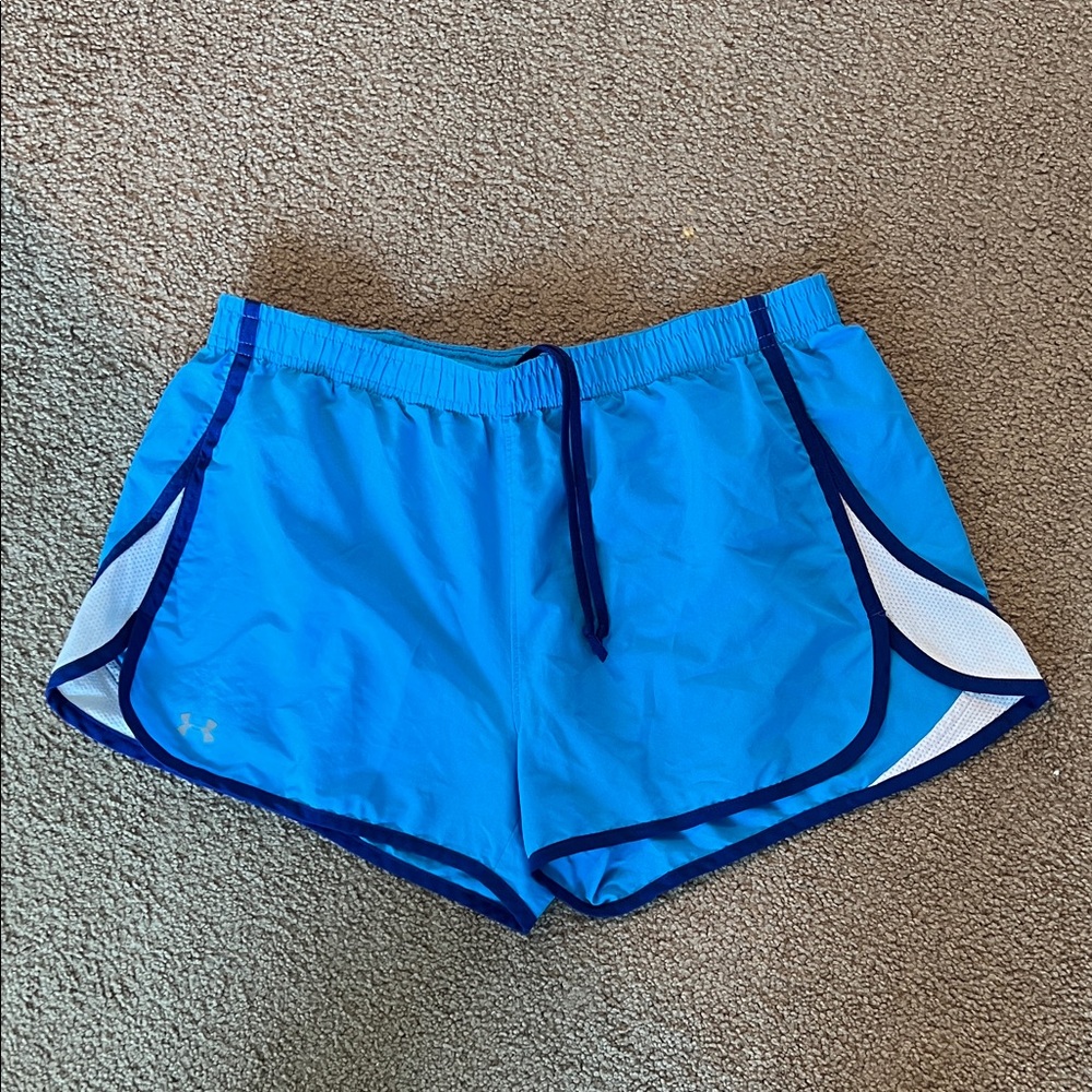 Under Armour Women's Vibrant Blue Athletic Shorts
